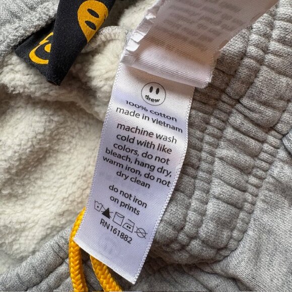 NWOT Drew House Gray Scribble Lounge Sweatpants, Size: Large - Picture 10 of 11